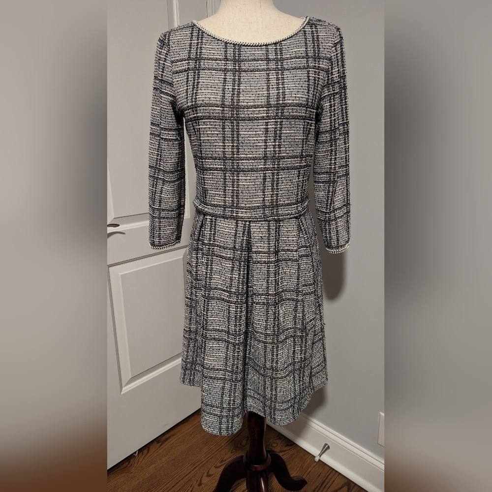 Max Studio Plaid Dress